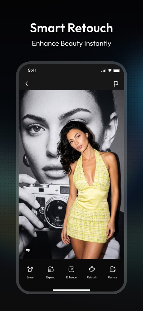Prismy Smart Retouch — enhance beauty instantly